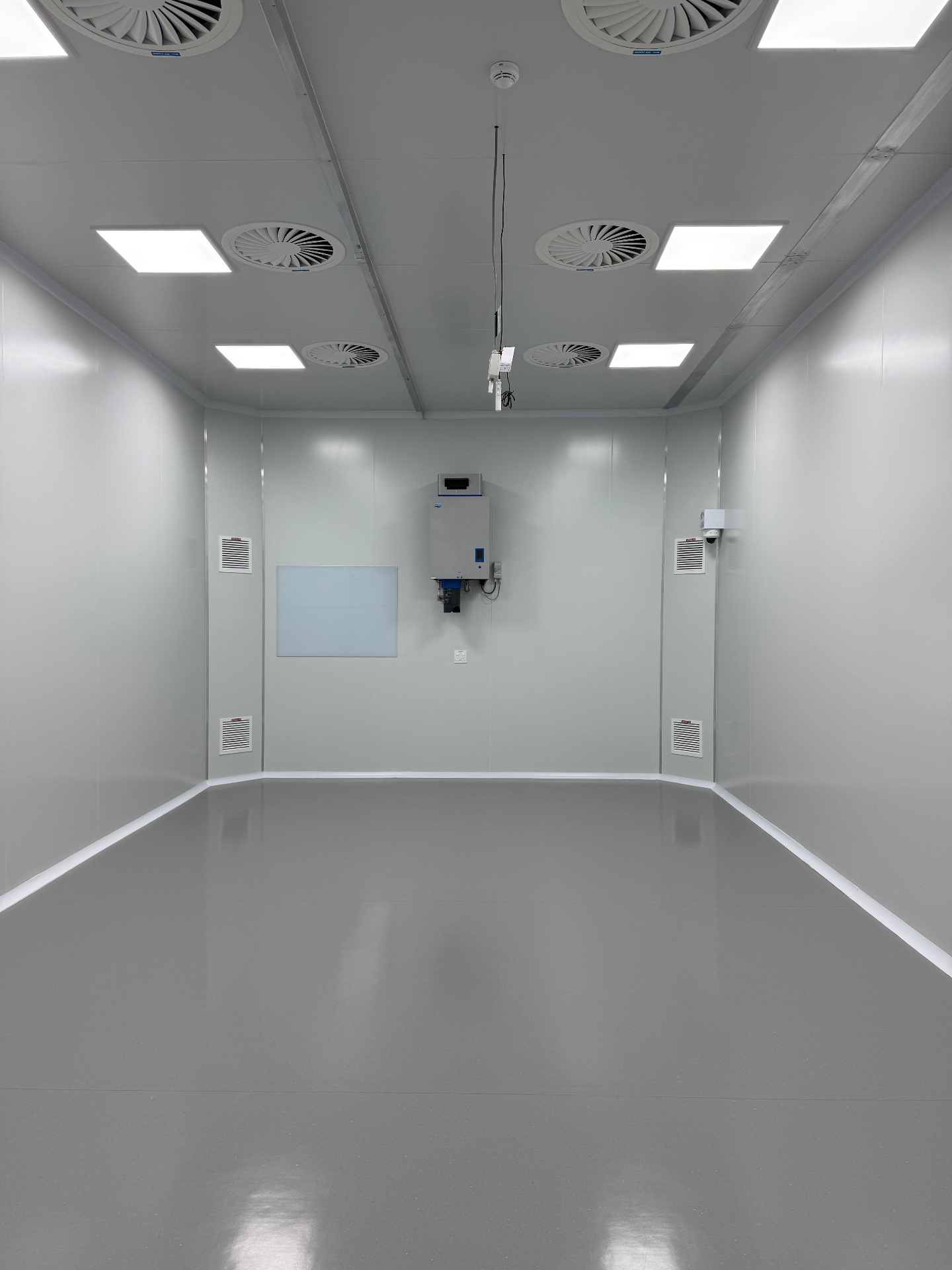 Post-harvest processing clean room